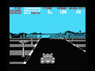 Continental Circus screenshot 6 for MSX